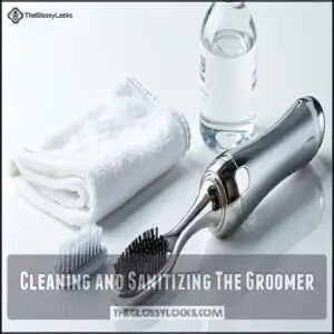 Cleaning and Sanitizing The Groomer