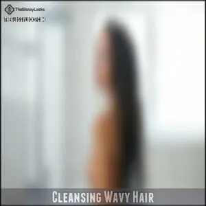 Cleansing Wavy Hair Cleansing Wavy Hair