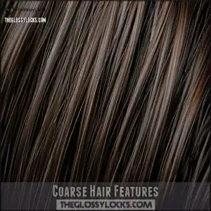 Coarse Hair Features