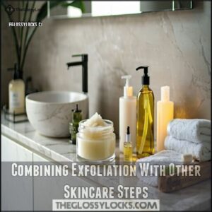 Combining Exfoliation With Other Skincare Steps