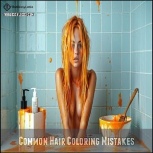 Common Hair Coloring Mistakes