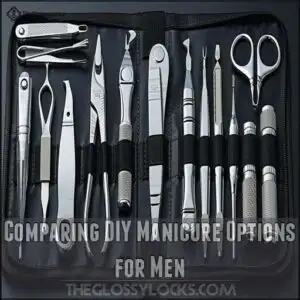 Comparing DIY Manicure Options for Men