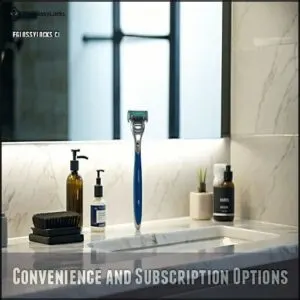 Convenience and Subscription Options