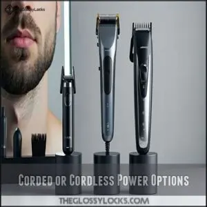 Corded or Cordless Power Options