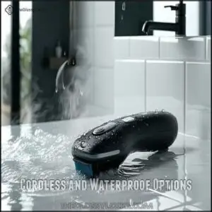 Cordless and Waterproof Options