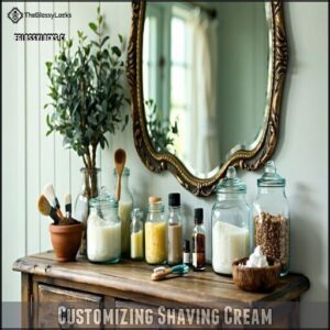 Customizing Shaving Cream