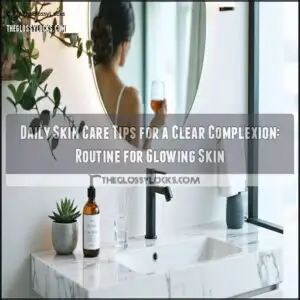 daily skin care tips for a clear complexion