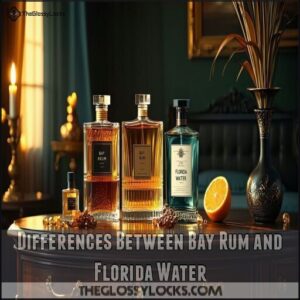 Differences Between Bay Rum and Florida Water