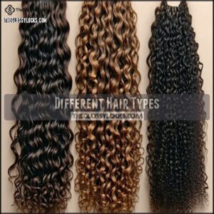 Different Hair Types Different Hair Types