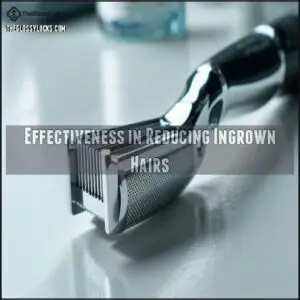 Effectiveness in Reducing Ingrown Hairs
