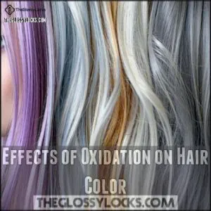 Effects of Oxidation on Hair Color Effects of Oxidation on Hair Color