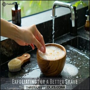 Exfoliating for a Better Shave