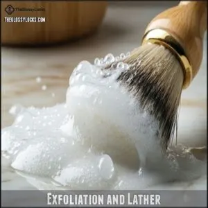 Exfoliation and Lather