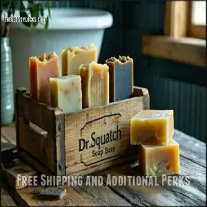 Free Shipping and Additional Perks