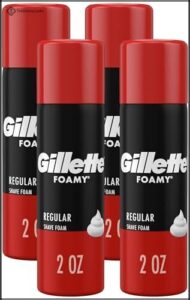 Gillette Foamy Regular Shaving Foam,