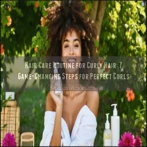 hair care routine for curly hair