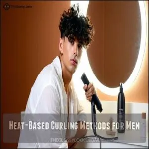 Heat-Based Curling Methods for Men