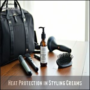 Heat Protection in Styling Creams