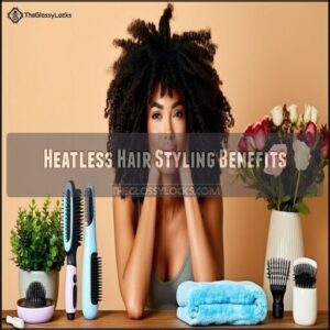 Heatless Hair Styling Benefits