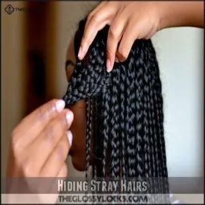 Hiding Stray Hairs Hiding Stray Hairs