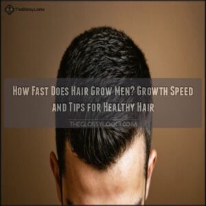 how fast does hair grow men