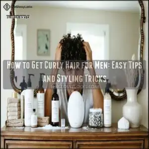 how to get curly hair for men