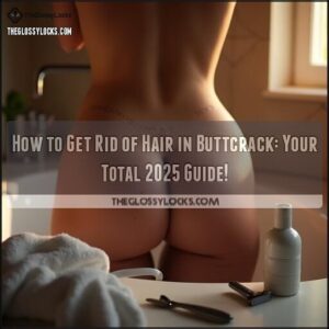 how to get rid of hair in buttcrack