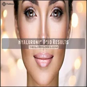 Hyaluronic Acid Results Hyaluronic Acid Results