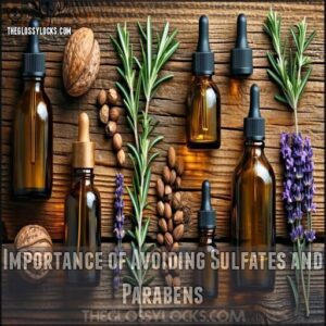 Importance of Avoiding Sulfates and Parabens