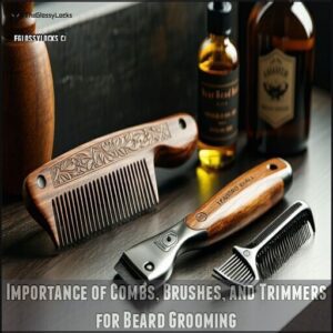 Importance of Combs, Brushes, and Trimmers for Beard Grooming