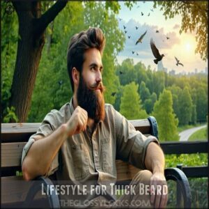 Lifestyle for Thick Beard