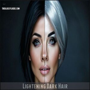 Lightening Dark Hair