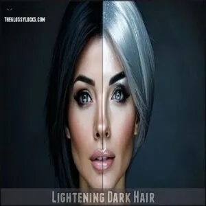 Lightening Dark Hair