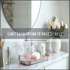 Limit Exfoliation to Once Weekly