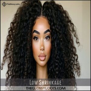 Low Shrinkage