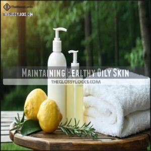 Maintaining Healthy Oily Skin