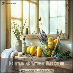 Maintaining Natural Hair Color