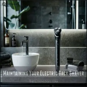 Maintaining Your Electric Back Shaver