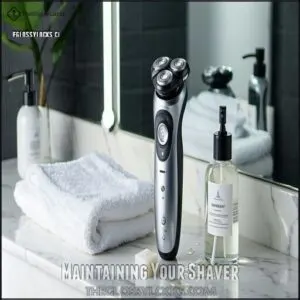 Maintaining Your Shaver