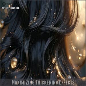 Maximizing Thickening Effects