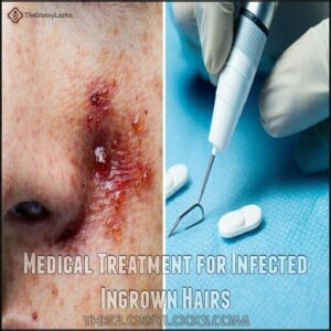 Medical Treatment for Infected Ingrown Hairs