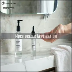 Moisturizer Application Moisturizer Application