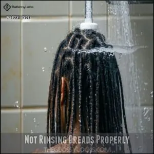 Not Rinsing Dreads Properly Not Rinsing Dreads Properly