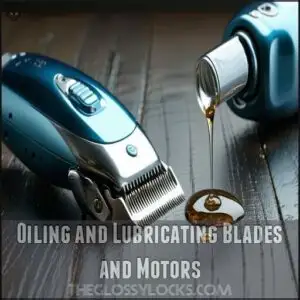Oiling and Lubricating Blades and Motors