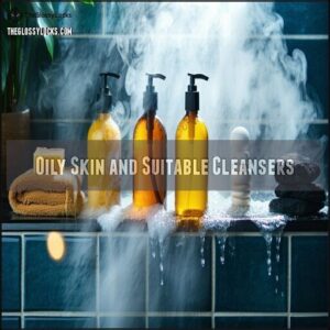 Oily Skin and Suitable Cleansers