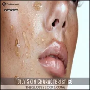 Oily Skin Characteristics Oily Skin Characteristics
