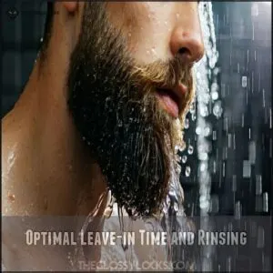 Optimal Leave-in Time and Rinsing