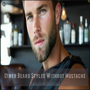 Other Beard Styles Without Mustache