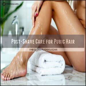 Post-Shave Care for Pubic Hair