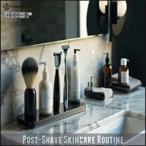 Post-Shave Skincare Routine